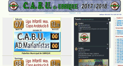 Desktop Screenshot of cabudeubrique.com